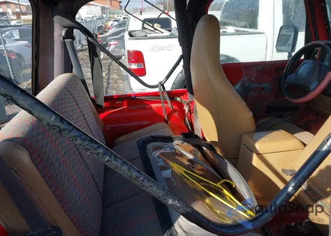 1997 Jeep Wrangler Sport from USA, damaged, VIN 1J4FY19S7VP459788